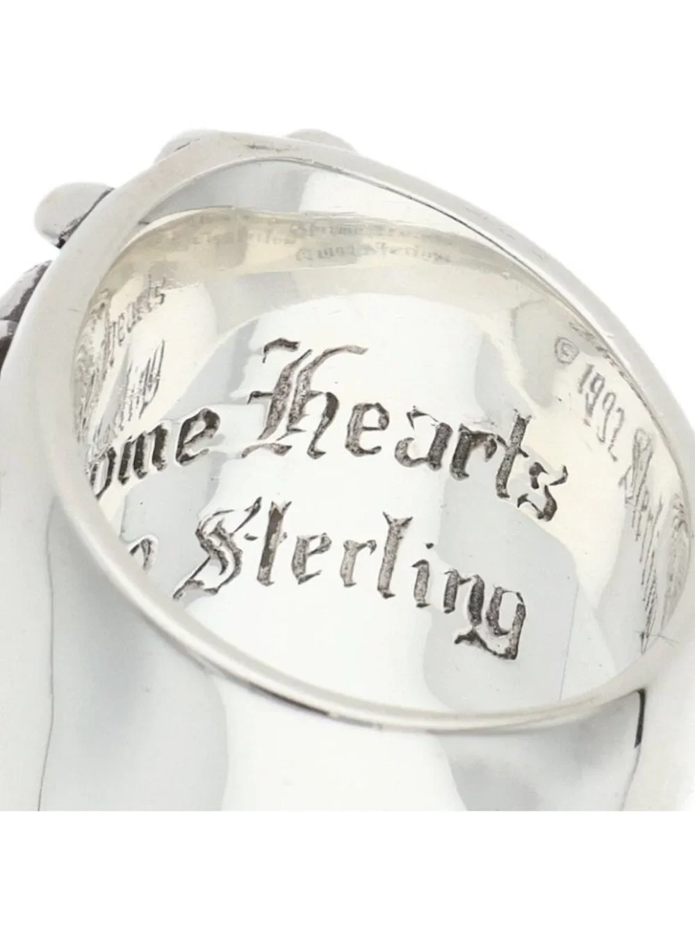 Chrome Hearts Keeper Silver Ring
